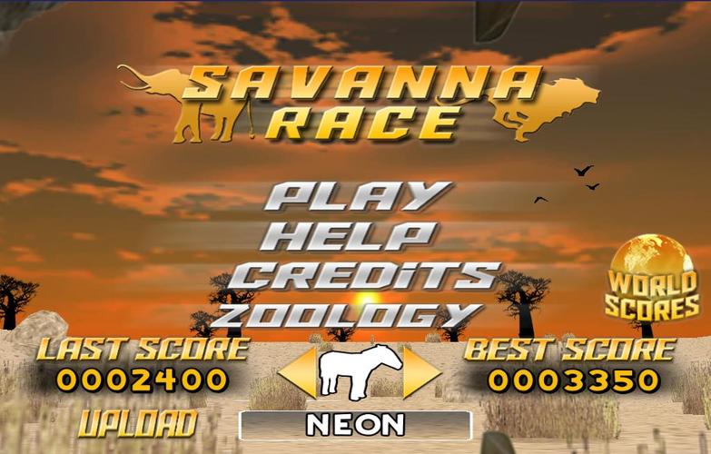 Savanna Race Tangkapan skrin 4