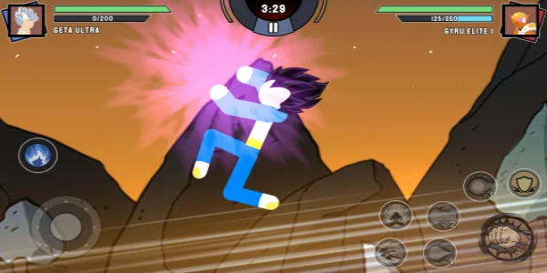 Stickman Warriors Capture d'écran 1