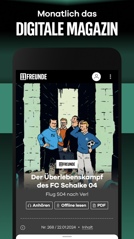 11FREUNDE - News & Liveticker ภาพหน้าจอ 3