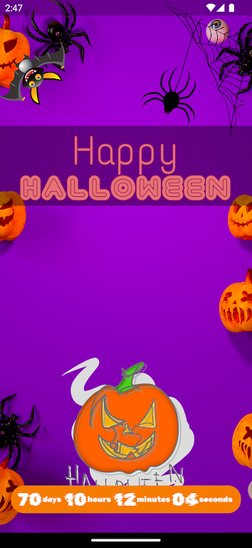 How long until Halloween? Captura de tela 2