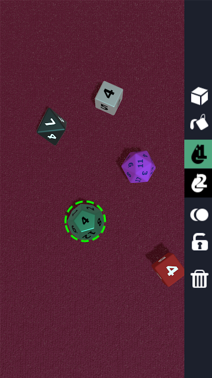 Dice Roller Free by One Trick Pony ဖန်သားပြင်ဓာတ်ပုံ 2