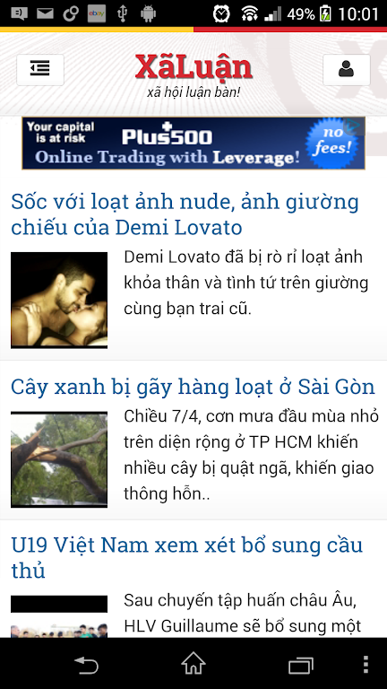 XaLuan Doc Bao Moi Tin Tuc 24h應用截圖第1張