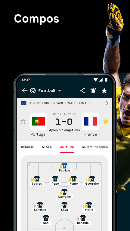 Flashscore - flash résultats Schermafbeelding 3