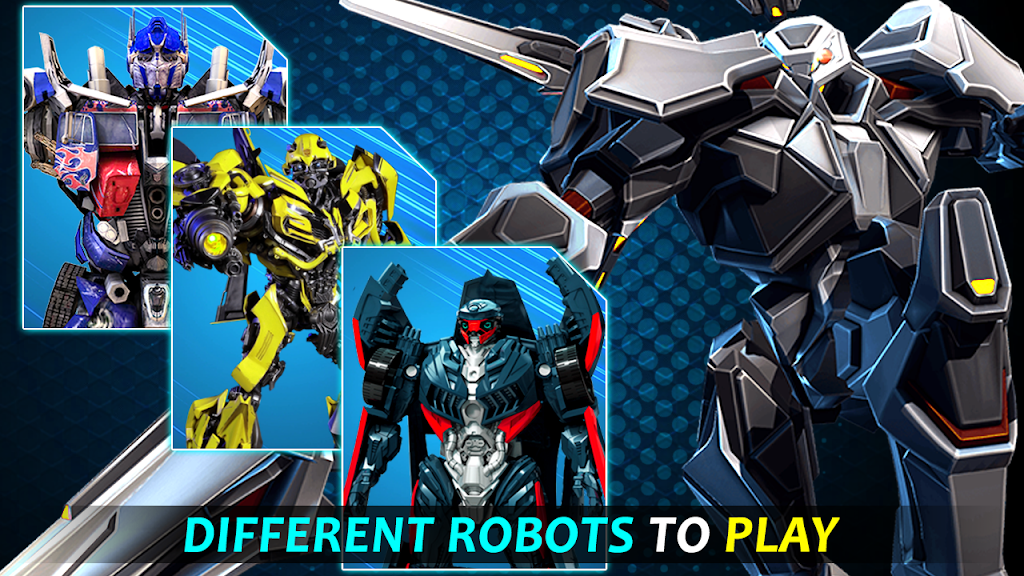 Futuristic Robot City Fighting 3D Game Скриншот 3