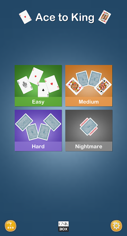 Schermata Ace to King - Find Card Games 3