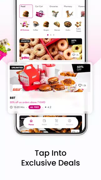 Cari: The best food delivered Schermafbeelding 3
