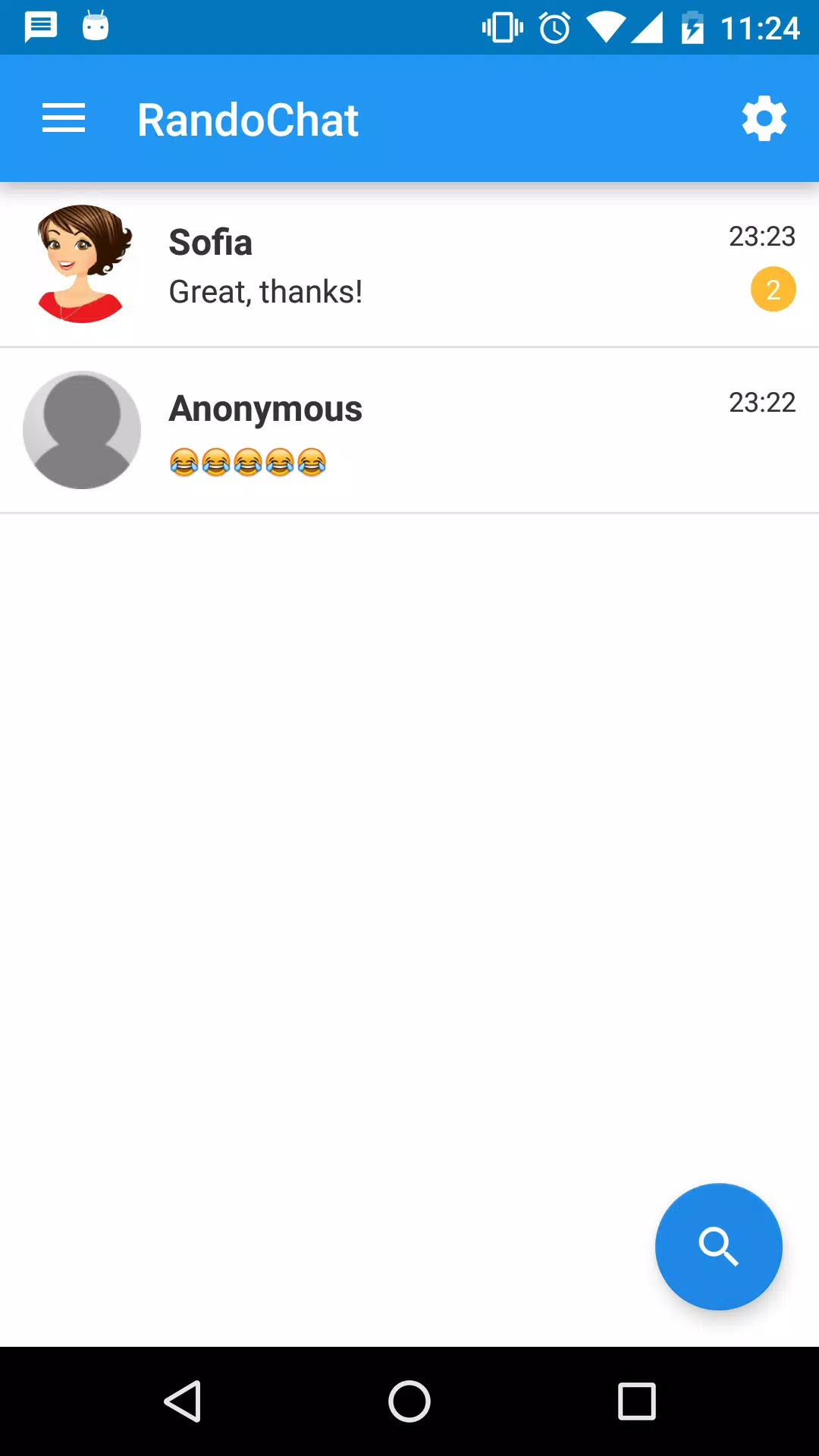 RandoChat Tangkapan skrin 2