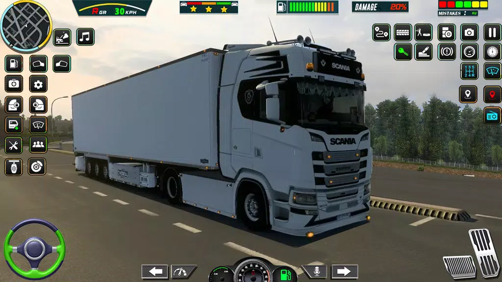 Real City Cargo Truck Driving Screenshot 1