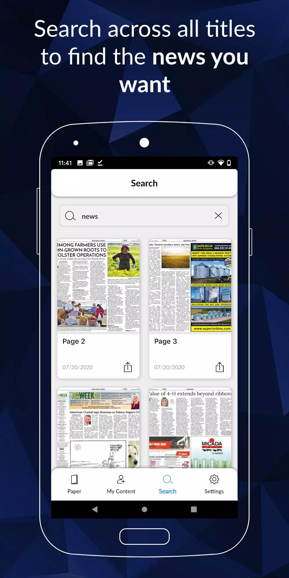 Agweek E-Paper Tangkapan skrin 4