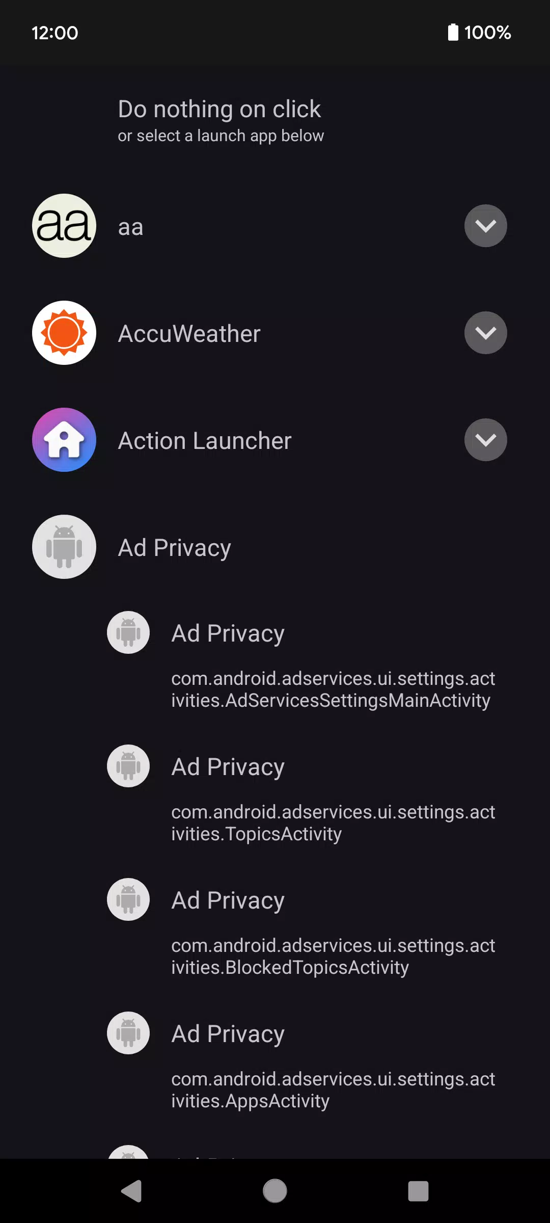 Transparent Widget Screenshot 2
