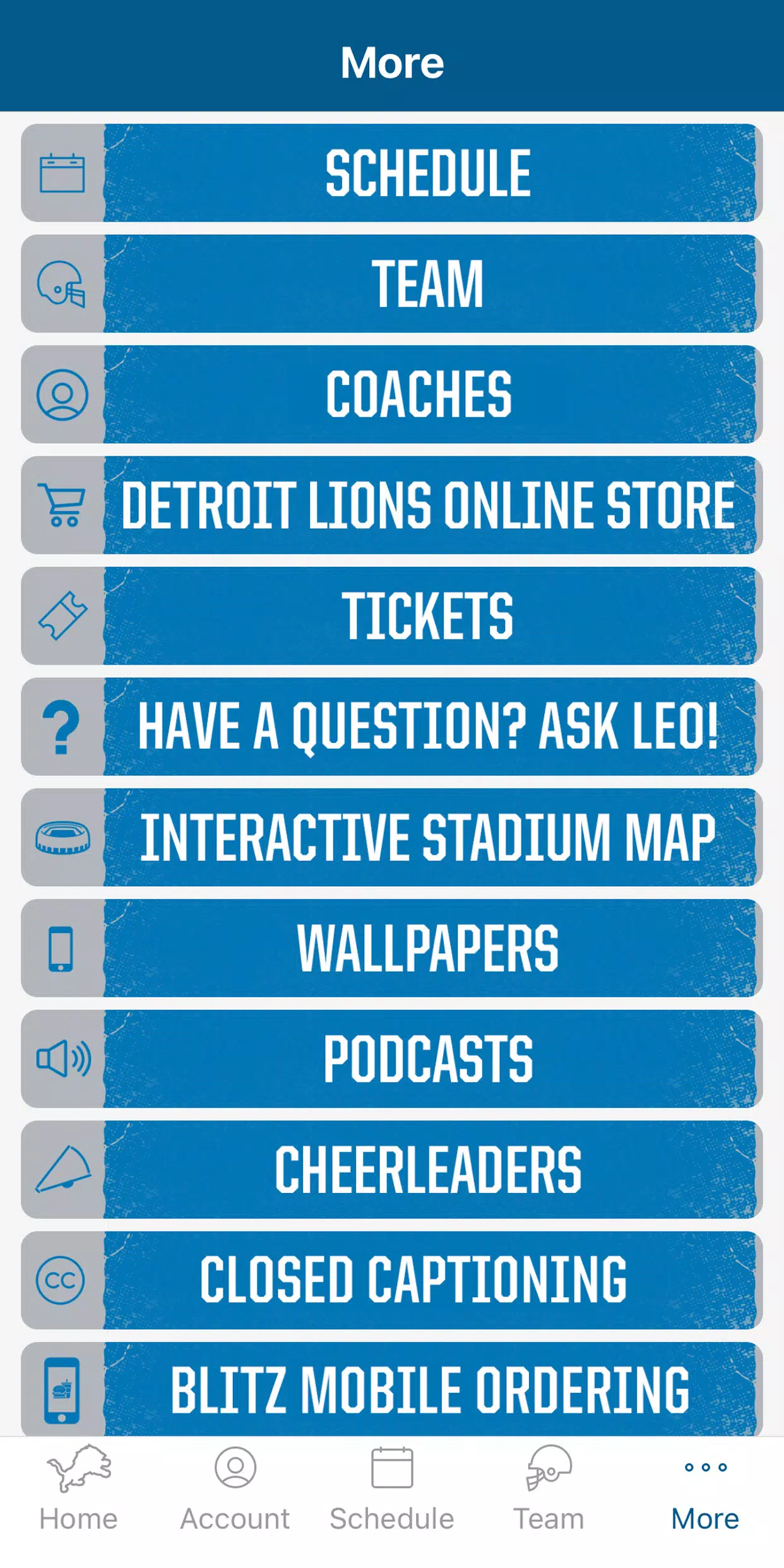 Detroit Lions Mobile Ekran Görüntüsü 3