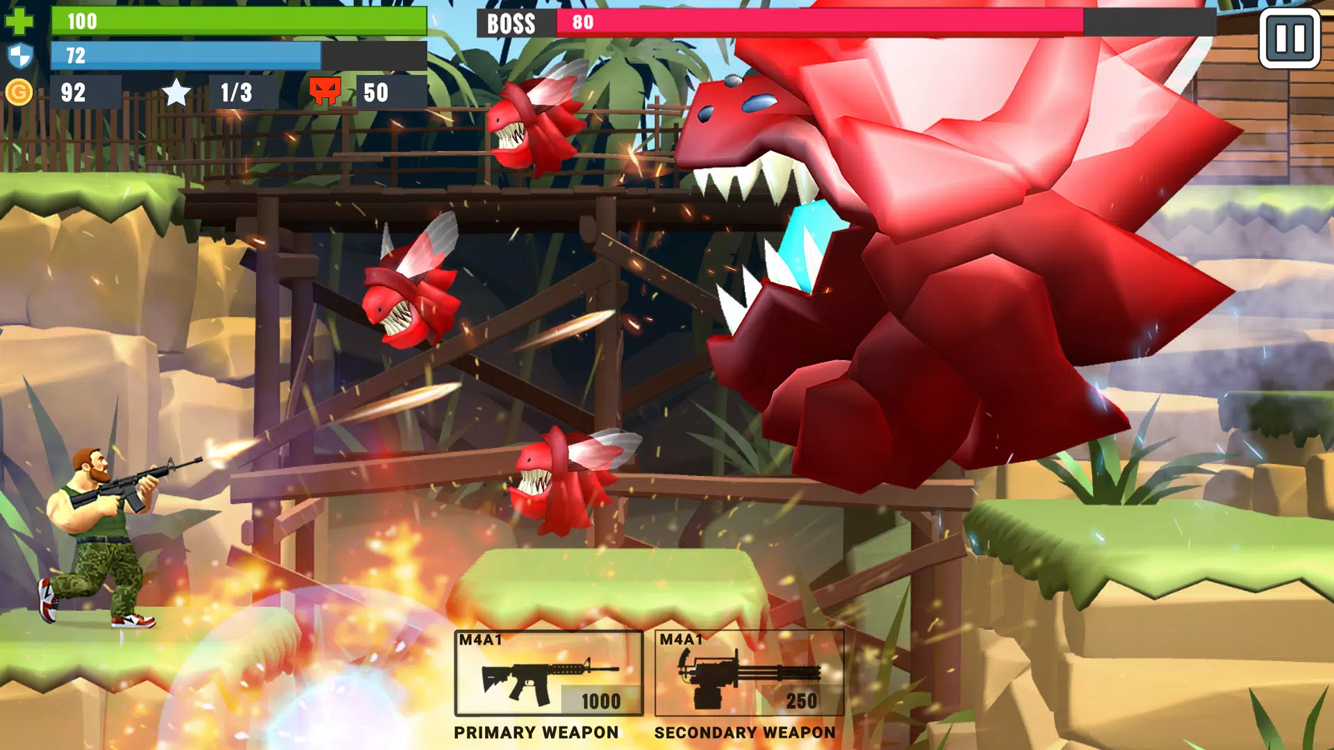 Metal Brother. 2D Offline Game Tangkapan skrin 1