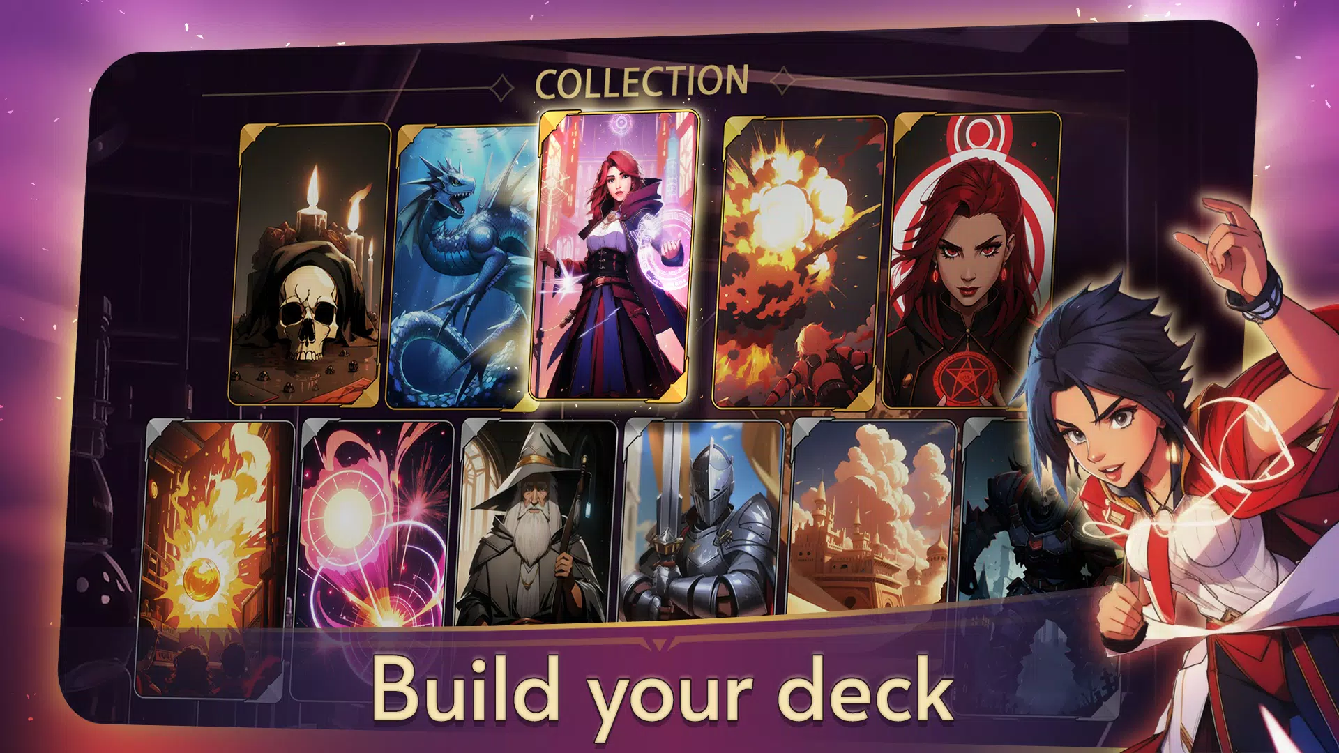 Little Anime Alchemist: CCG 스크린샷 1