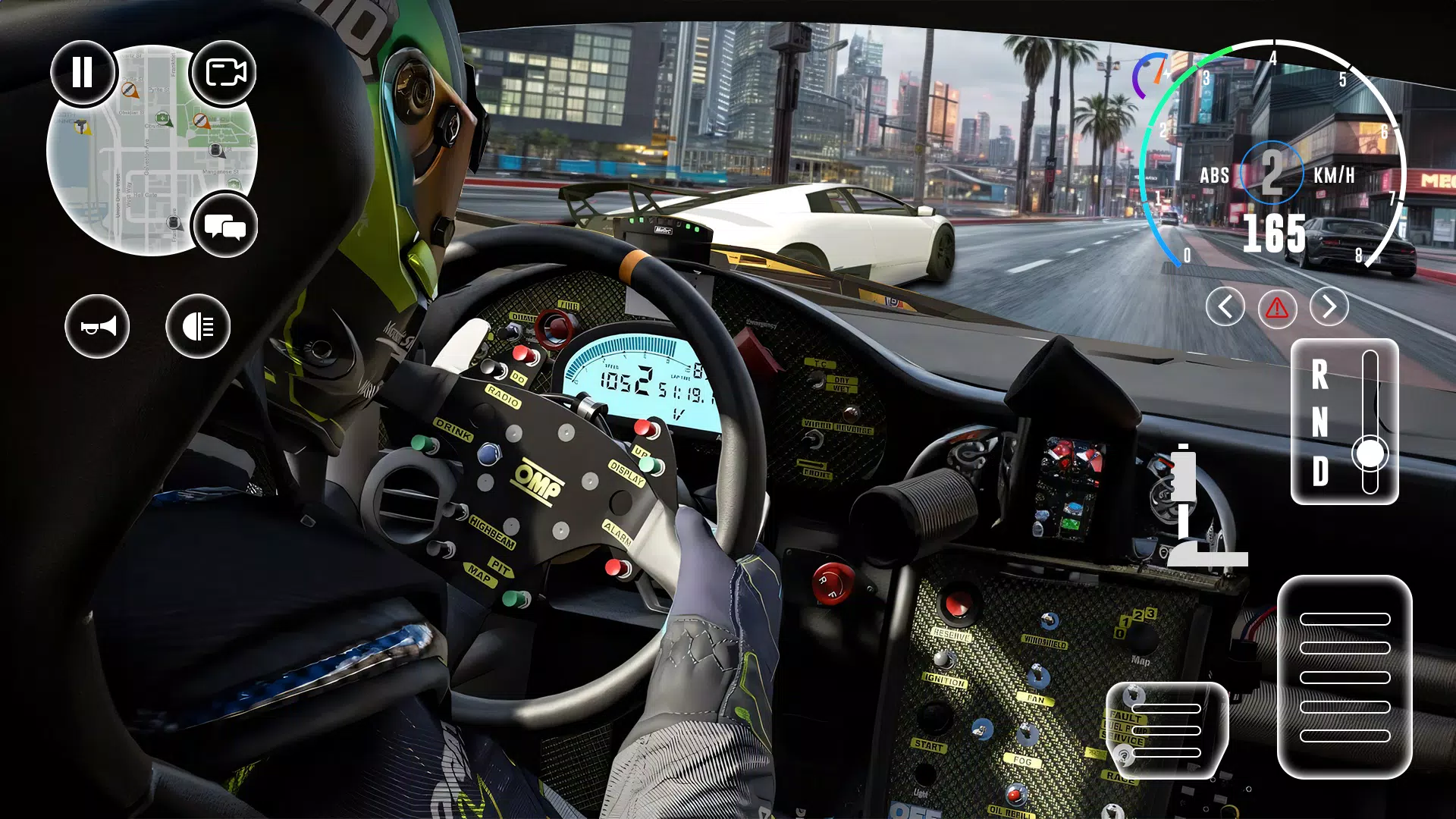 Car Driving City 3D Simulator Captura de pantalla 2