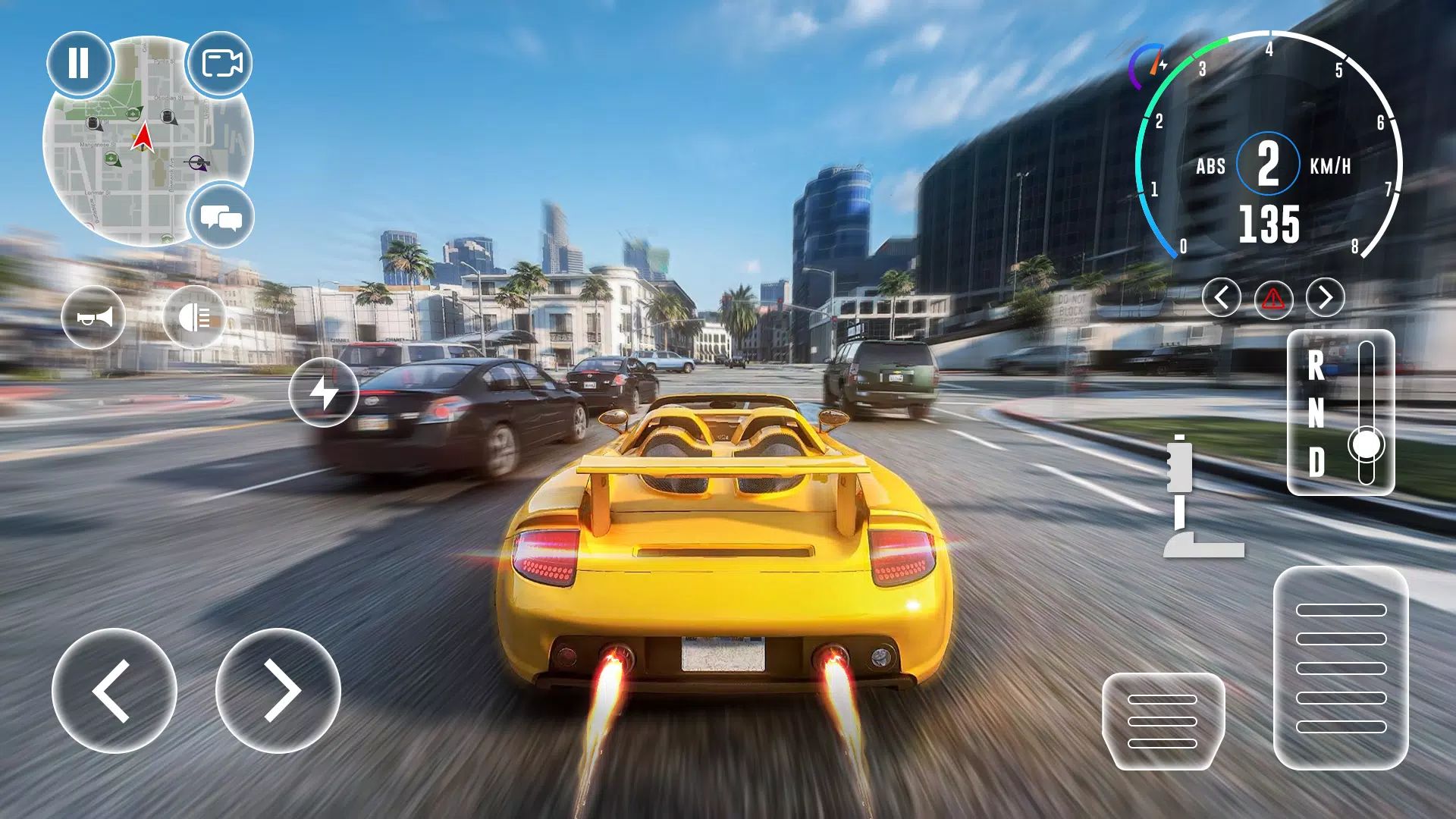Car Driving City 3D Simulator Captura de pantalla 3