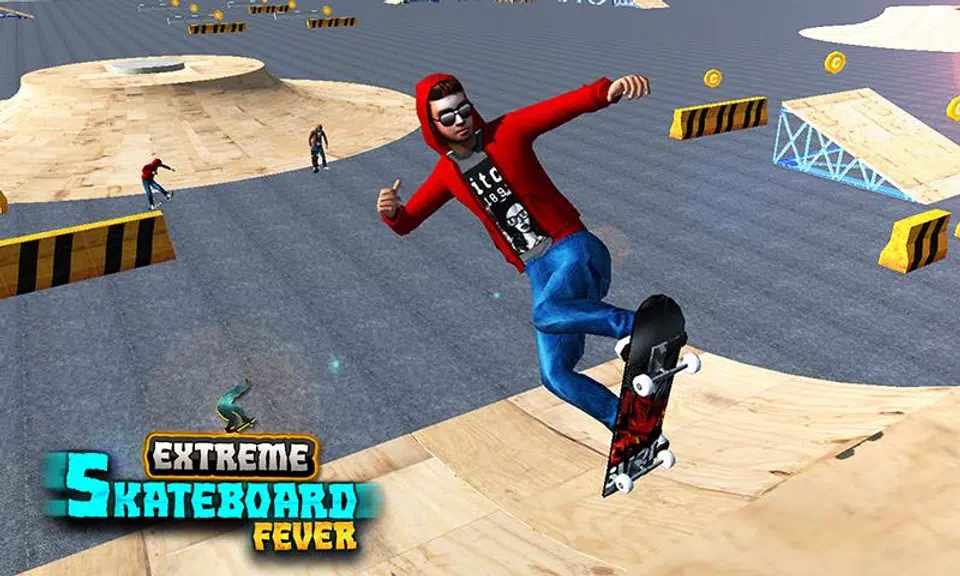 Touch SkateBoard: Skate Games Ekran Görüntüsü 4