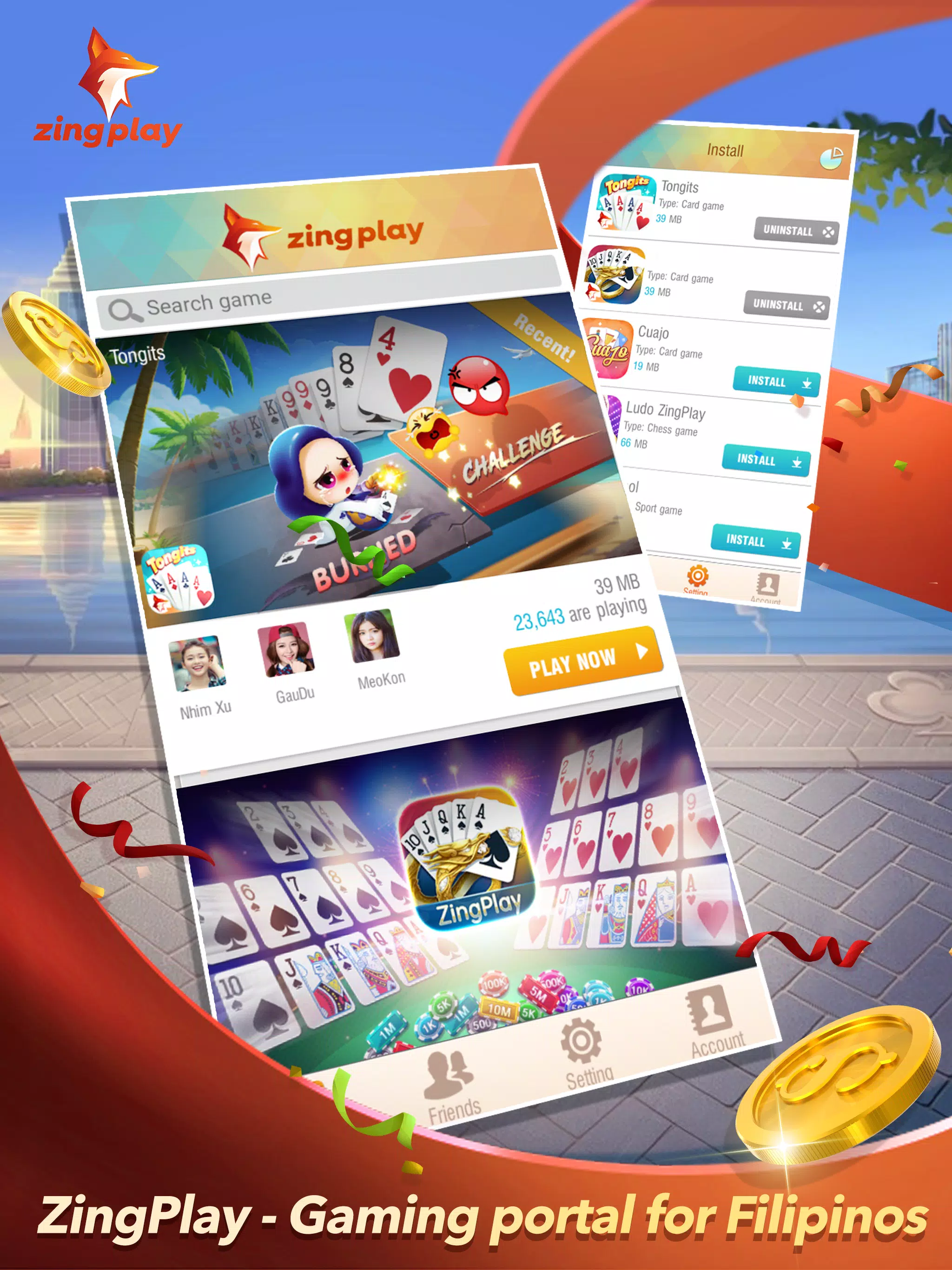 ZingPlay Portal - Games Center Tangkapan skrin 2