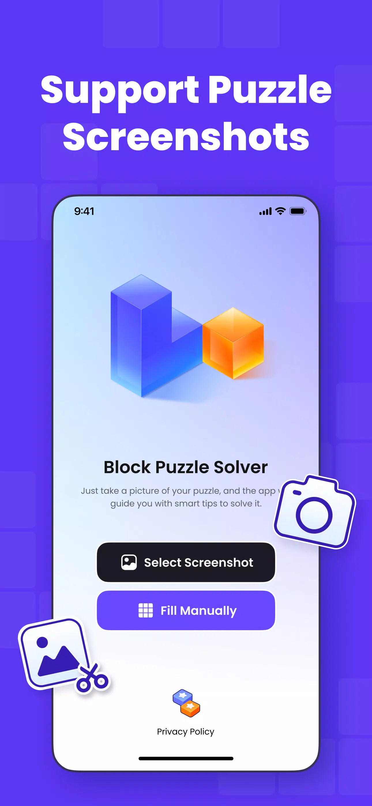 Block Puzzle Solver Tangkapan skrin 3