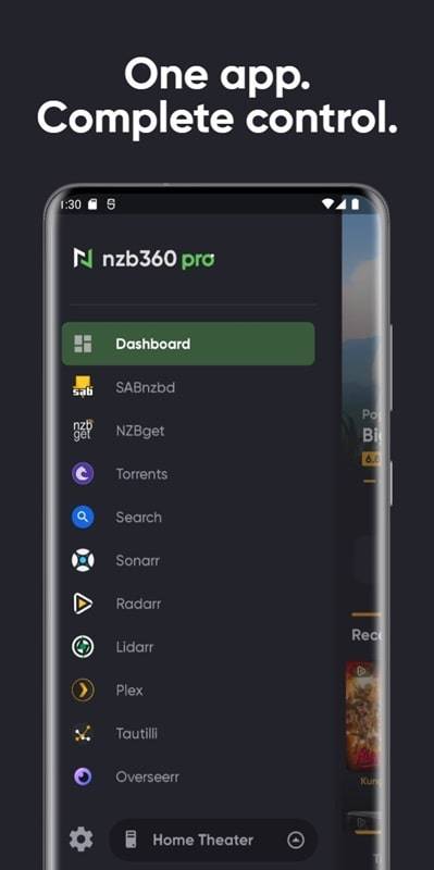 nzb360 - Sonarr / Radarr / SAB Скриншот 3