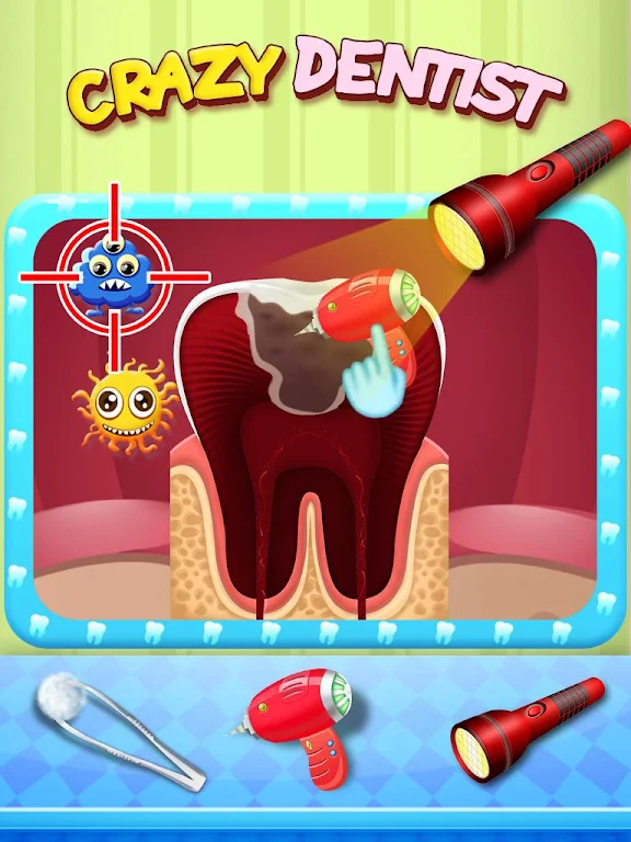 Mouth care doctor dentist game Zrzut ekranu 1