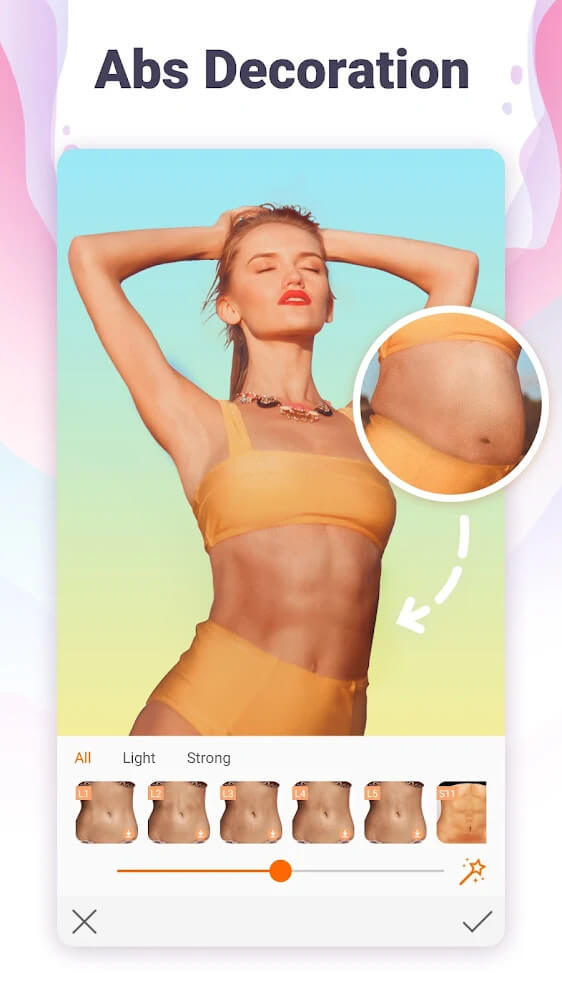 Hotune Body Editor & Face Slim Captura de tela 3