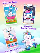 Baby Unicorn Phone For Kids 스크린샷 4