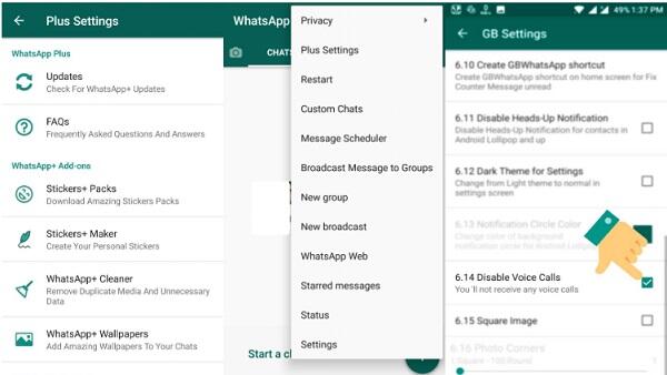 WhatsApp plus APK V17 80 na Android