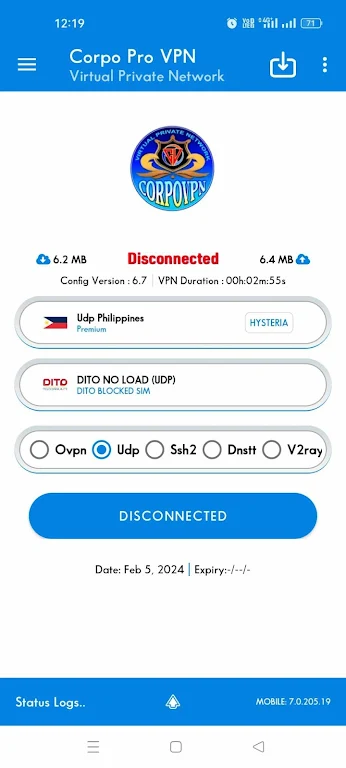 CORPOVPN PRO Screenshot 3