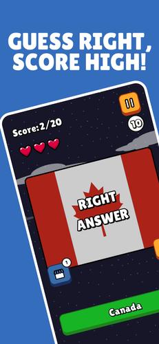 Guess Flags - Trivia スクリーンショット 3