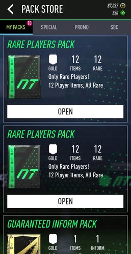 Nicotom 24 Draft + Pack Opener スクリーンショット 3