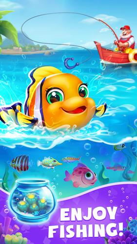 Solitaire: Fishing Go! Tangkapan skrin 3