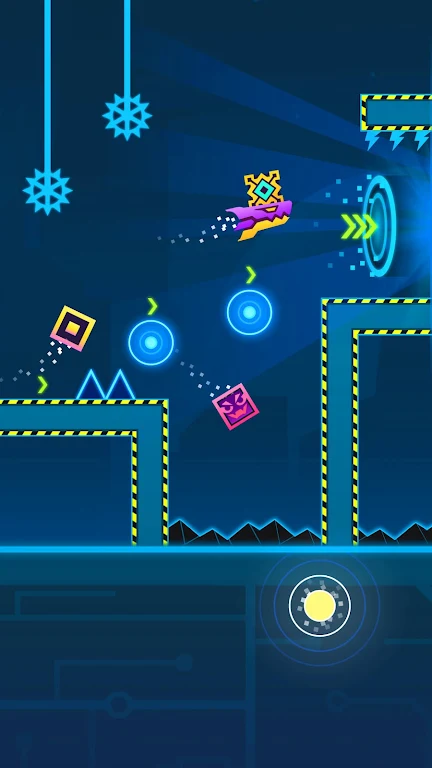 Block Dash: Geometry Jump Captura de pantalla 2