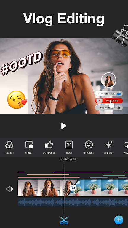 Vlog video editor maker: VlogU应用截图第1张