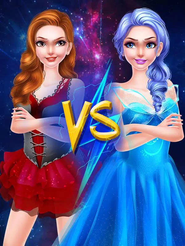 Fairy Dress Up VS Witch Makeup Captura de tela 1