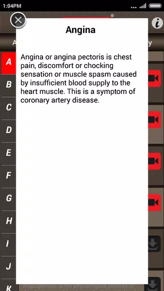 Cardiology-Animated Dictionary应用截图第2张