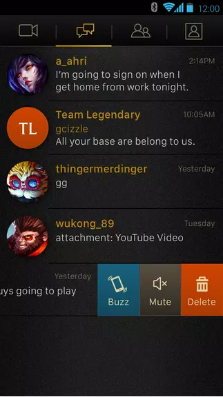 League Chat應用截圖第3張