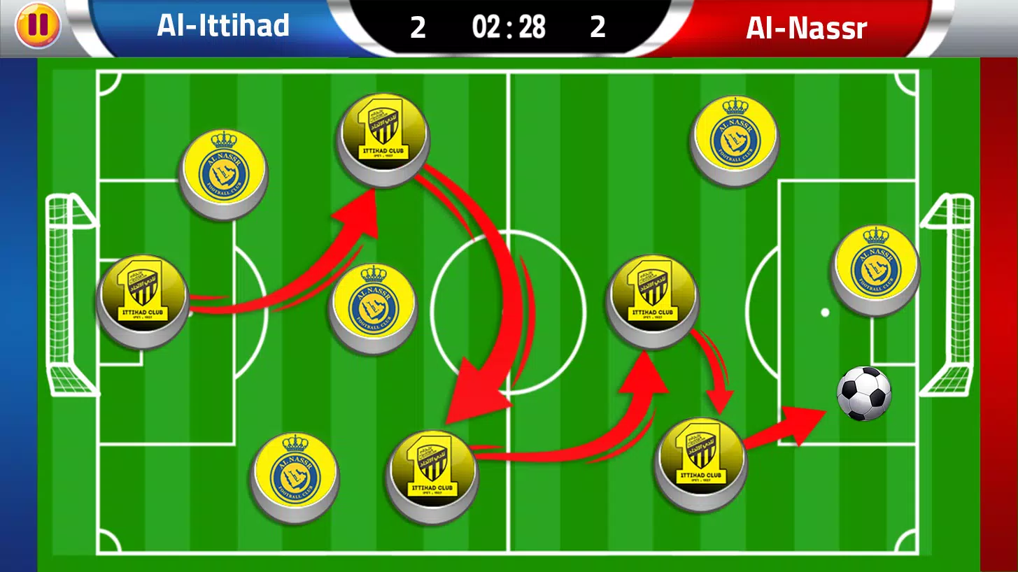 لعبة الدوري السعودي Ảnh chụp màn hình 1