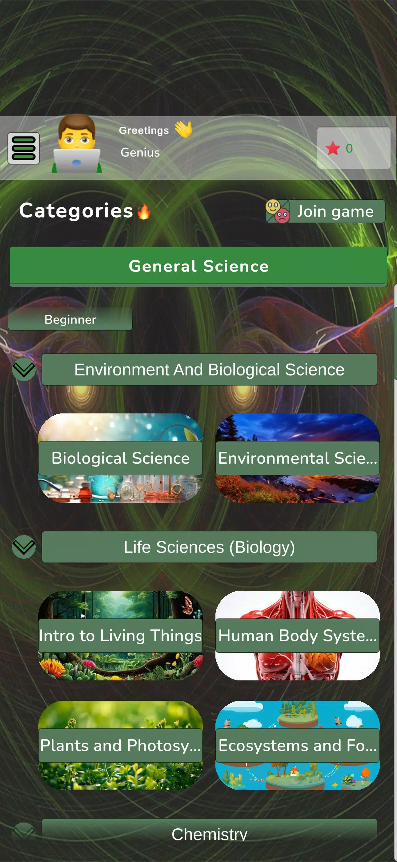 General Science Tangkapan skrin 1