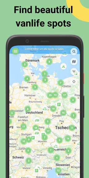 Camping App: StayFree Vanlife Tangkapan skrin 2