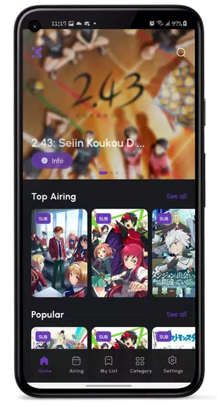 Kana: Watch Anime App Tangkapan skrin 2