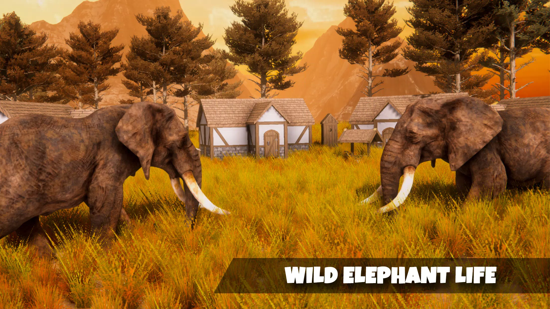 Elephant Simulator Wild Life स्क्रीनशॉट 2