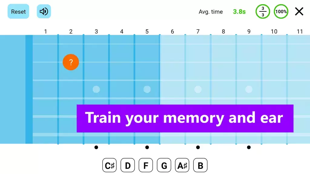 Schermata Guitar Fretboard: Scales 3