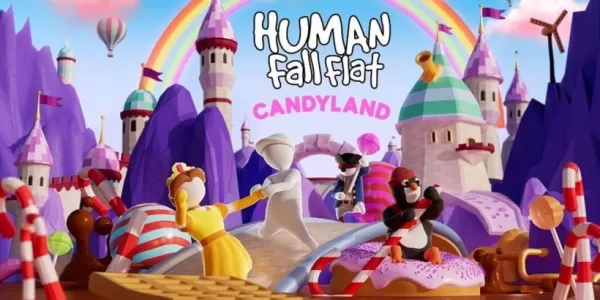 Candyland: nuovo livello ora su Human Fall Flat Mobile
