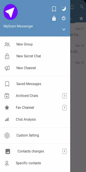 MyGram Messenger Screenshot 1