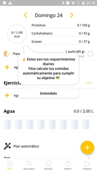 Fitia - Diet & Meal Planner स्क्रीनशॉट 2