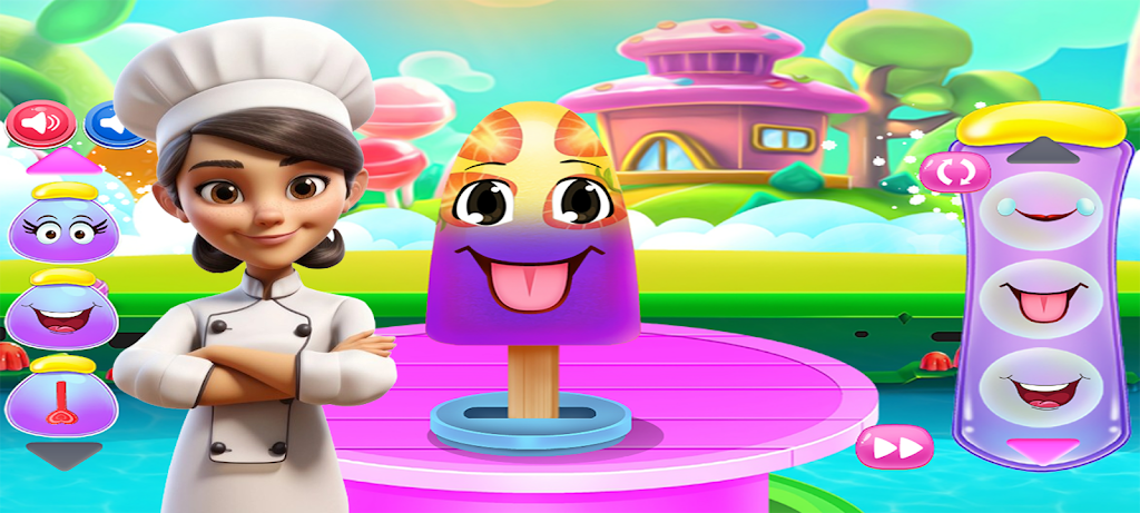 game cooking candy decoration 스크린샷 4