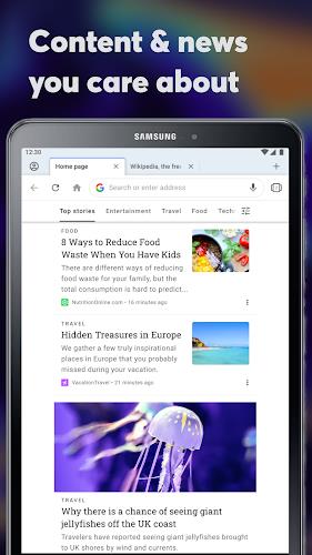 Opera browser beta with AI Schermafbeelding 3