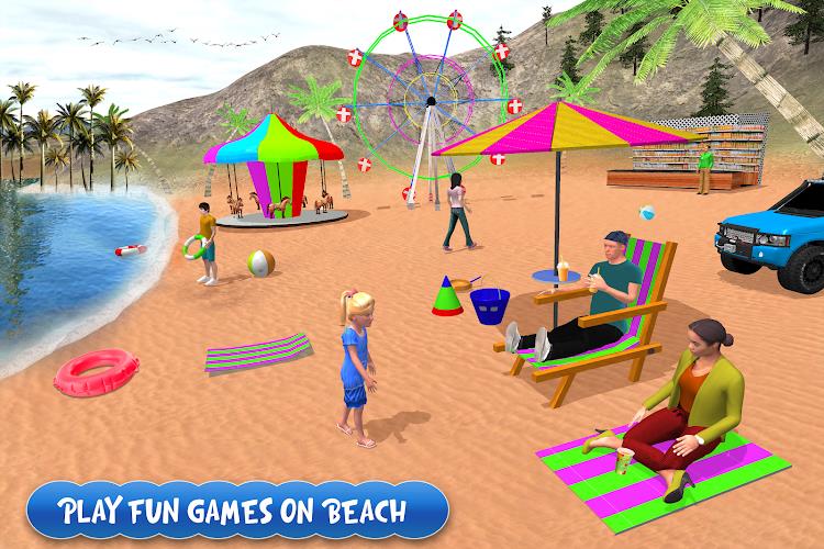 Virtual Family Summer Vacation Скриншот 1