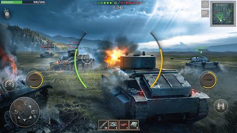 Battle Tanks: Online War games Ekran Görüntüsü 2