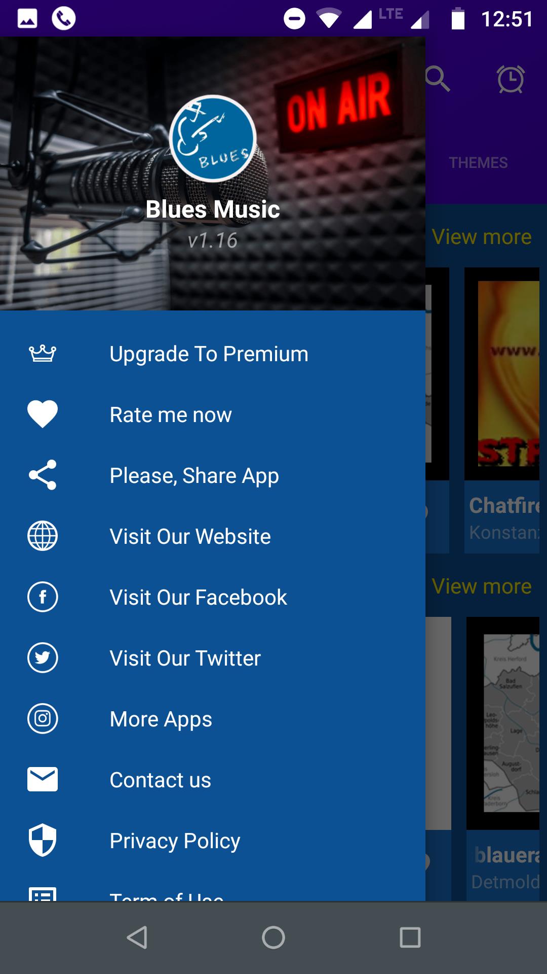 Blues Music App: Blues Radio應用截圖第2張